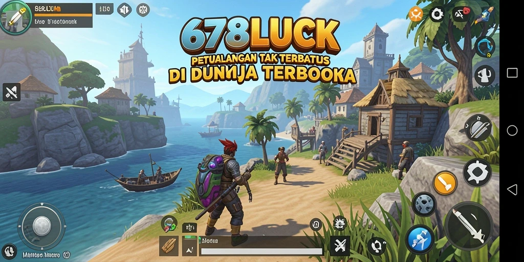 Gameplay Open World di 678LUCK yang menakjubkan dan penuh petualangan.