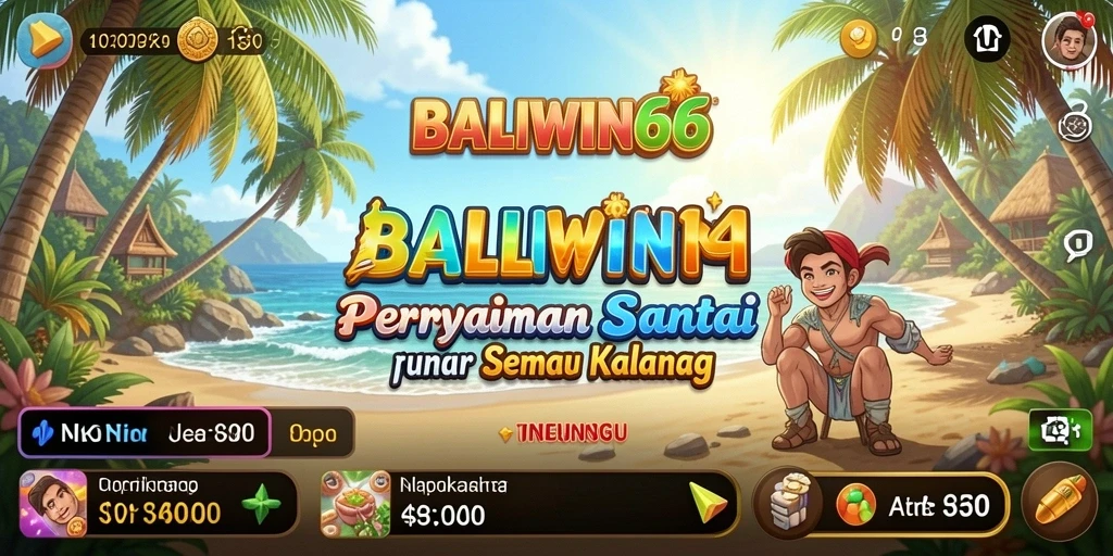 Screenshot permainan BALIWIN66 menampilkan aksi santai dan menghibur.