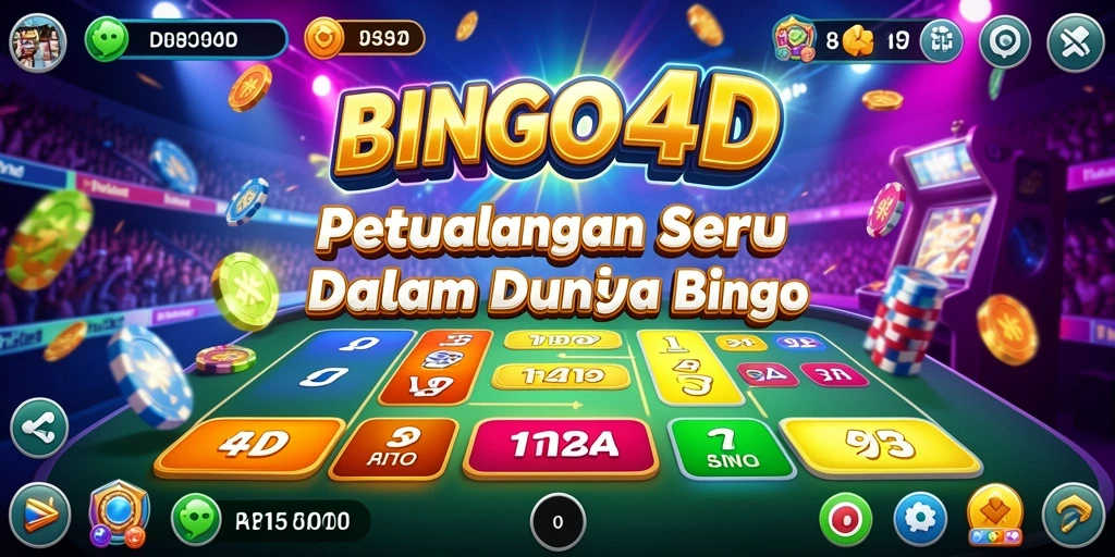 Tampilan mengasyikkan dari gameplay BINGO4D yang penuh petualangan.