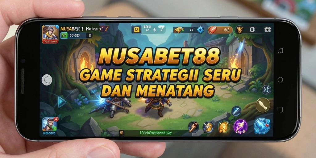 Screenshot gameplay menampilkan strategi dan rencana yang cermat.