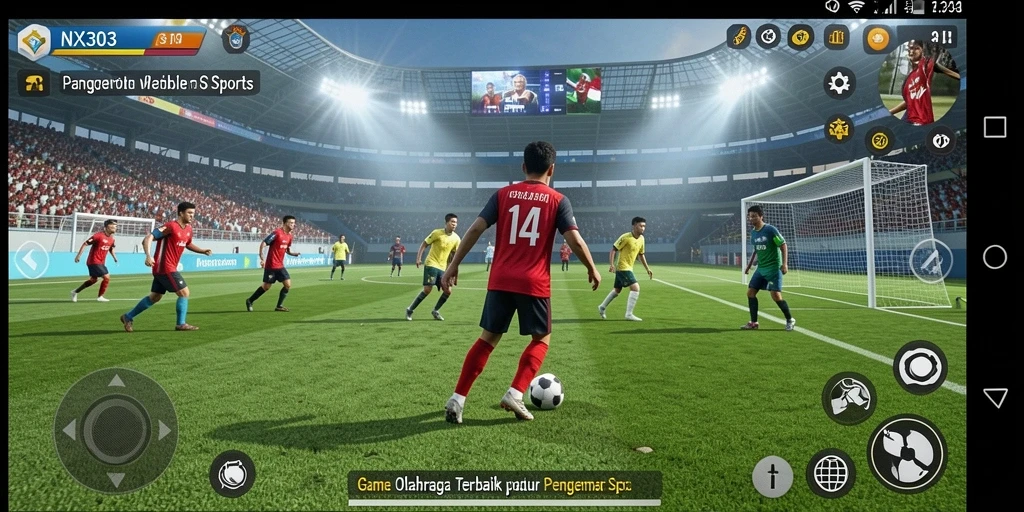 Gameplay NX303 yang menantang dan kompetitif di dunia olahraga.