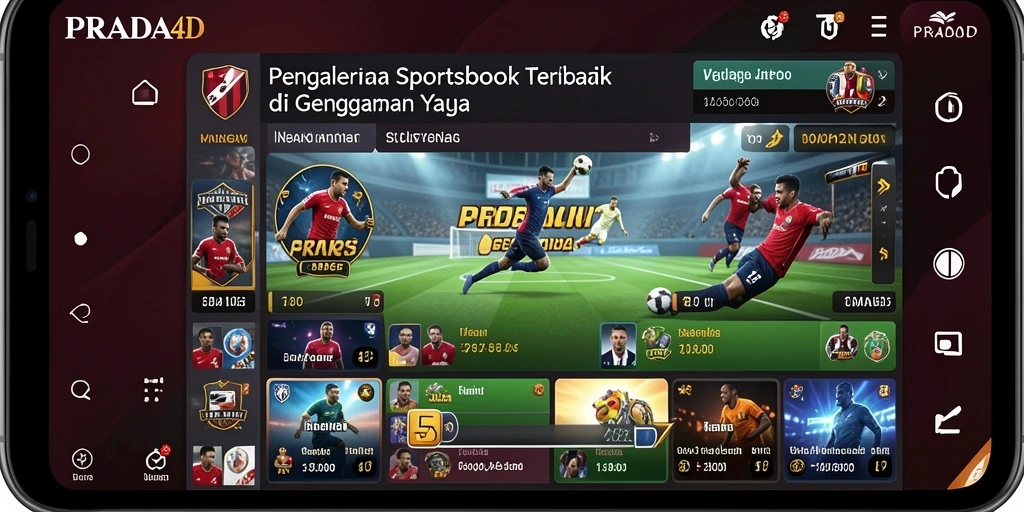 Tampilan screenshot utama dari gameplay <strong>PRADA4D</strong> menampilkan antarmuka taruhan yang intuitif.