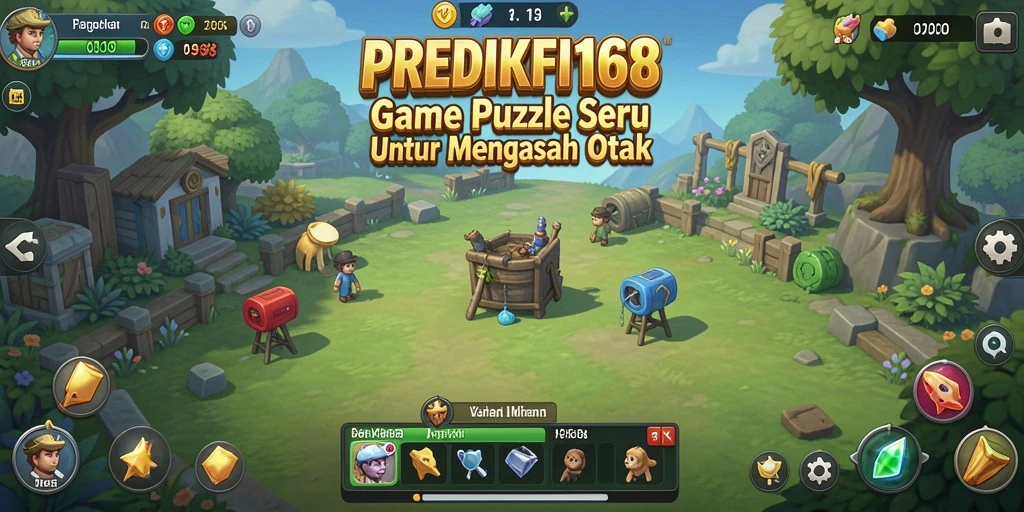 Screenshot gameplay PREDIKSI168 menunjukkan tantangan puzzle yang menegangkan.