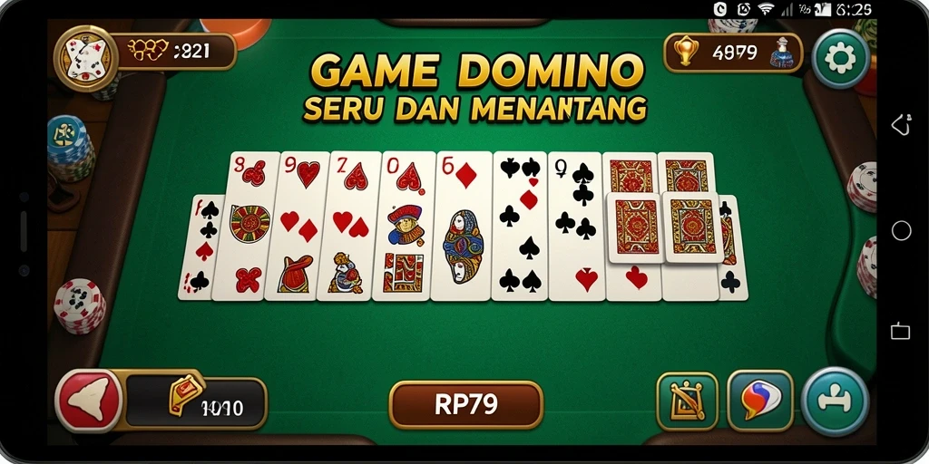 Gameplay seru dan menantang dari RP79 di platform Domino.