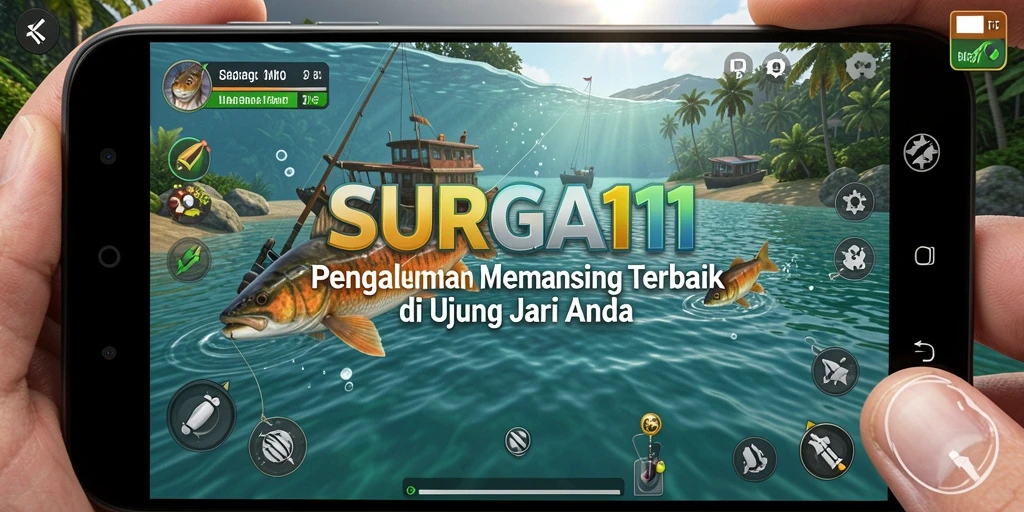 Tangkapan ikan yang menakjubkan dalam gameplay SURGA11.