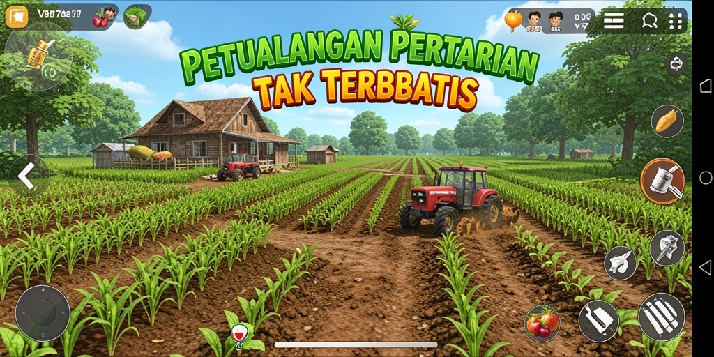 Tampilan gameplay V87 yang menyenangkan dan interaktif.