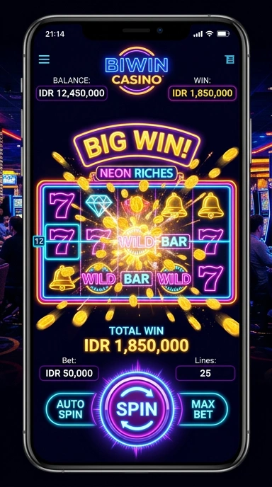 Screenshot fitur unggulan dari aplikasi biwin yang memudahkan akses.
